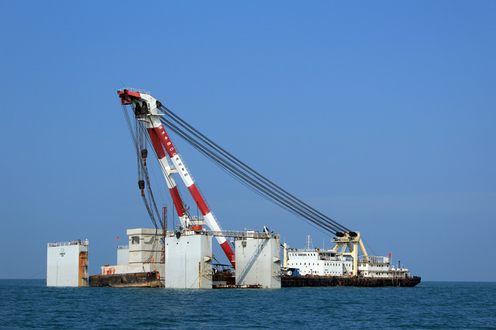 海南昌江核电厂1、2号机组海域排水工程