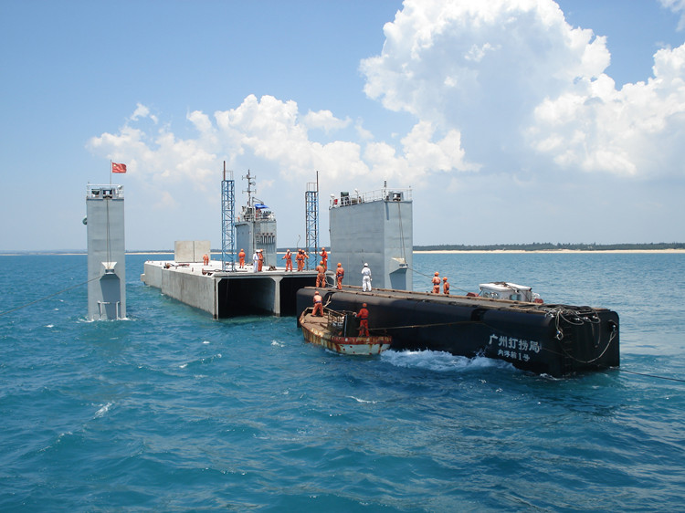 海南昌江核电厂1、2号机组海域排水工程