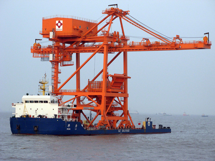 Transportation of Ship Unloader
