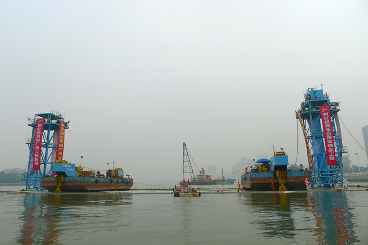 Guangzhou Zhoutouju tunnel project
