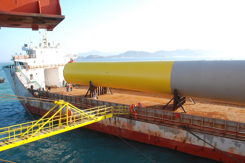 Fuzhou Pingtan Dalian Wind Farm Project in Fujian Province