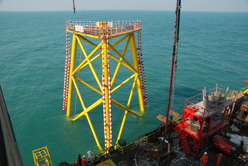 CGN Huizhou Anemometer Tower Installation