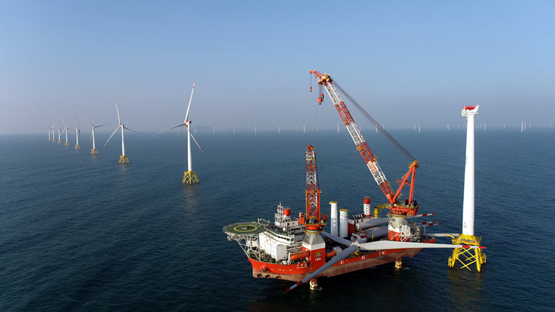 中节能南鹏岛300MW海上风电项目风机基础及安装工程